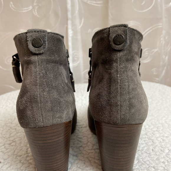 Rag &Bone Gray Italian Leather Booties, 36/6 - Picture 4 of 12